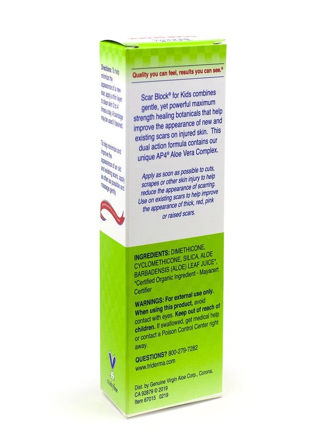 TriDerma Scar Block for Kids – Gentle Scar Gel for Children | Helps Reduce Appearance of New & Old Scars, Cuts & Scrapes | Soothing Formula 1 oz - Image 4